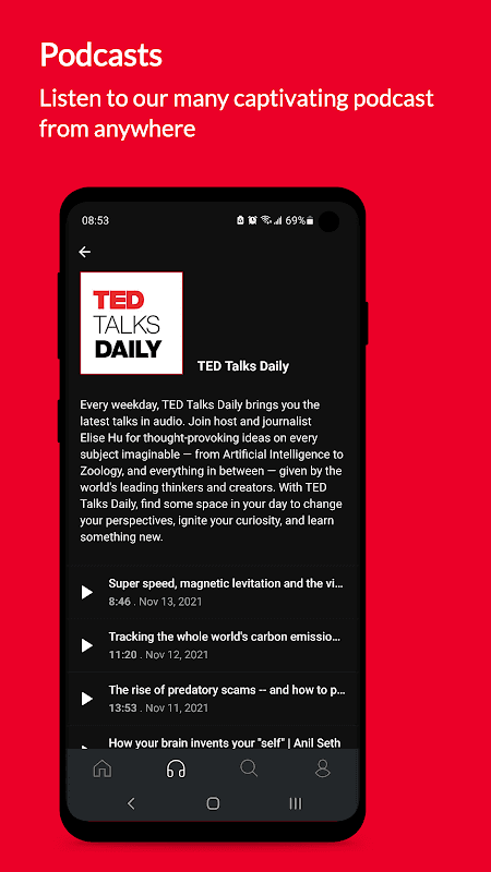 TED screenshot 4
