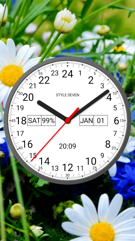 Analog Clock 24-7 screenshot 2