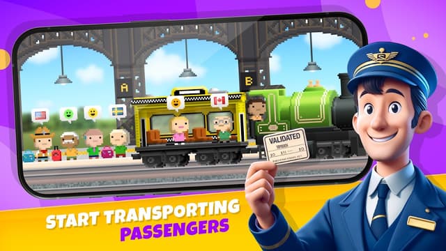 Pocket Trains: Railroad Tycoon screenshot 1