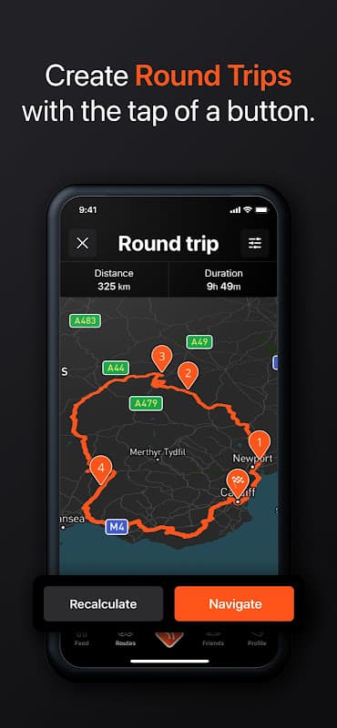 Detecht - Motorcycle GPS App screenshot 3