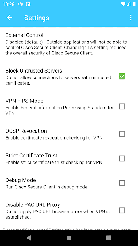 Cisco Secure Client-AnyConnect screenshot 3