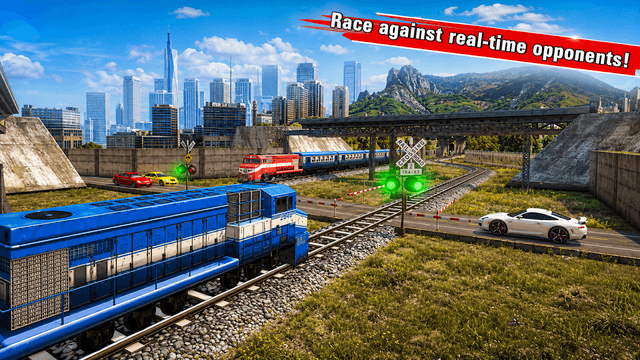 Train Racing Games 3D 2 Player screenshot 6
