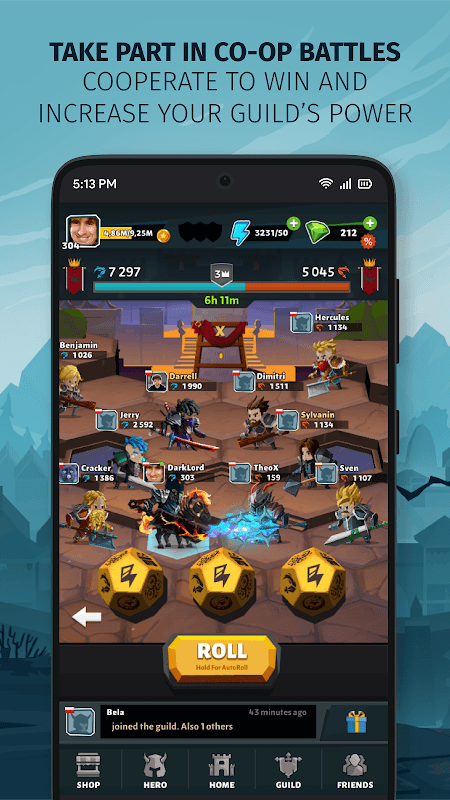 Slash & Roll: Dice Heroes screenshot 2