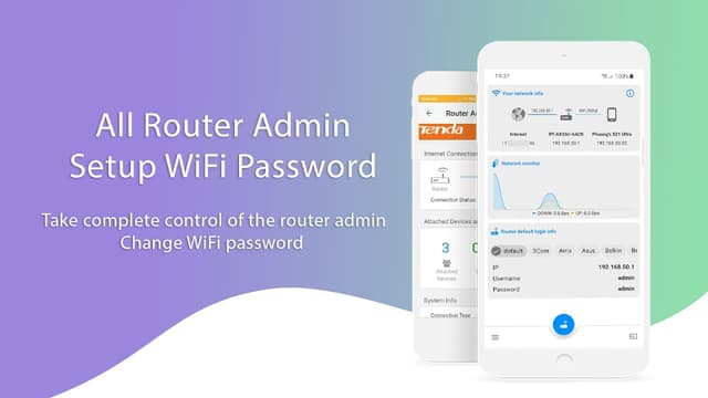 All Router Admin - Setup WiFi Password screenshot 1