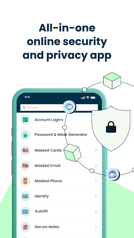 Blur=Passwords+Wallet+Privacy screenshot 1