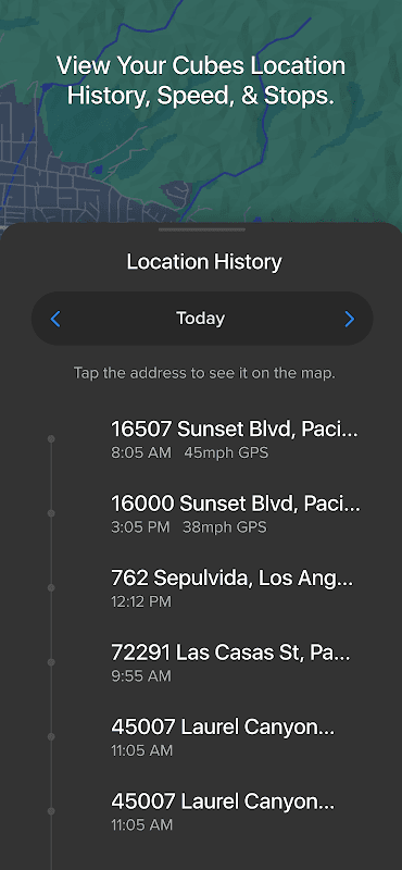 CUBE Tracker screenshot 2