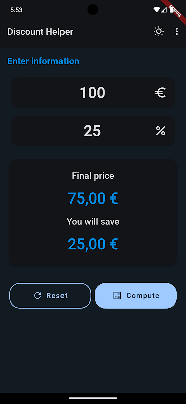 Discount Calculator screenshot 2