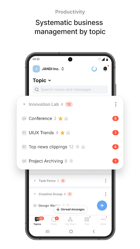 JANDI - Collaboration at Work screenshot 6