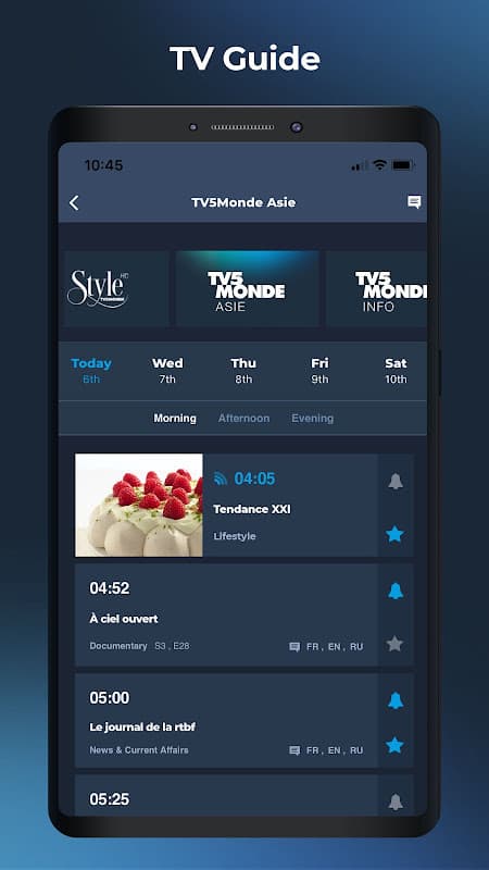 TV5MONDE Asie-Pacifique screenshot 5