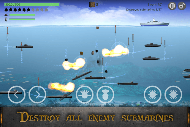 Sea Battle : Submarine Warfare screenshot 1