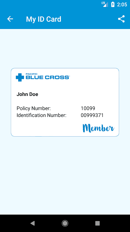 Pacific Blue Cross Mobile screenshot 3