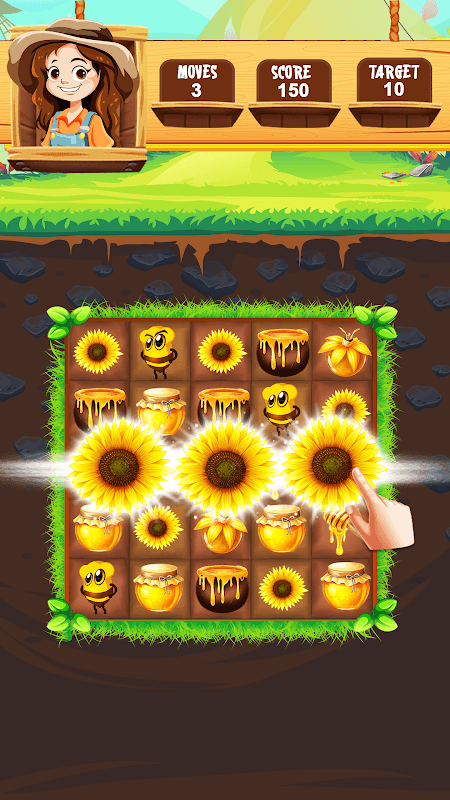 Bee Match Adventure screenshot 3