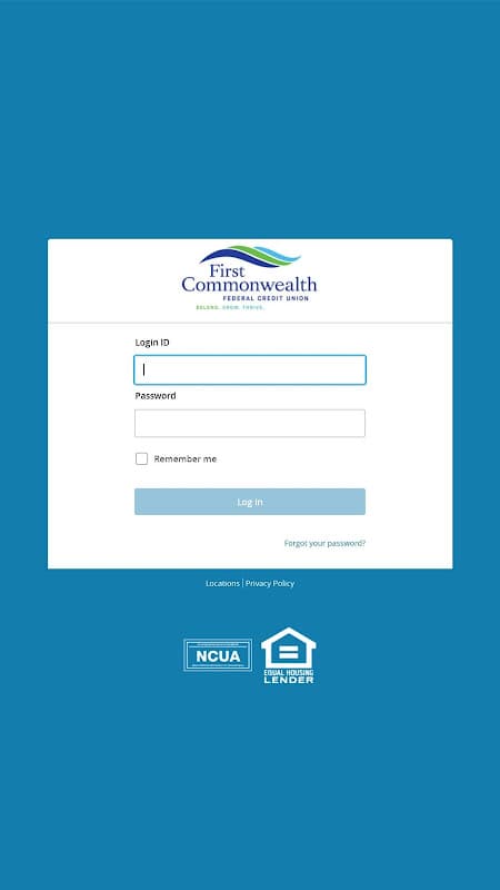 First Commonwealth FCU Mobile screenshot 1