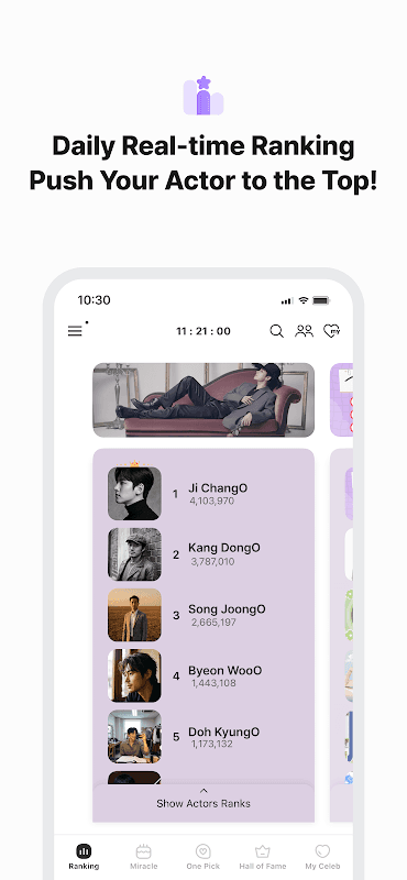Kdrama Actor Vote&Rank screenshot 4