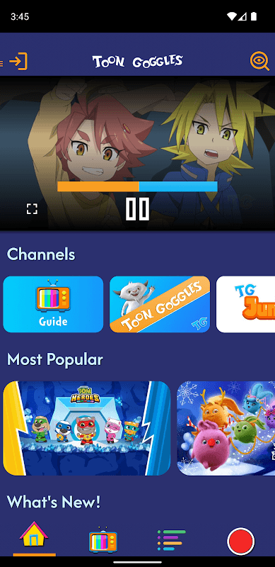 Toon Goggles Cartoons for Kids screenshot 1
