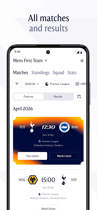 Official Spurs + Stadium App screenshot 3