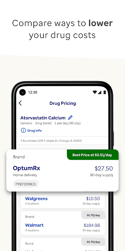 OptumRx screenshot 2