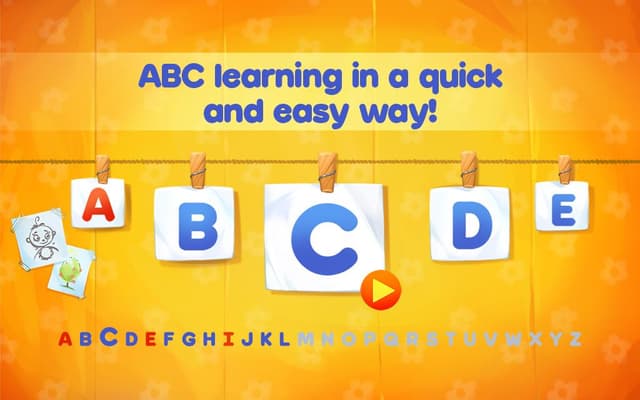 ABC Alphabet! ABCD games! screenshot 1