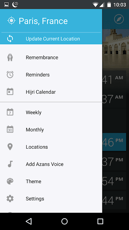 Athanotify - prayer times screenshot 6