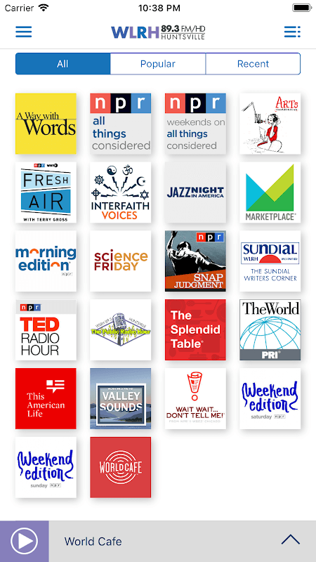 WLRH Public Radio App screenshot 4
