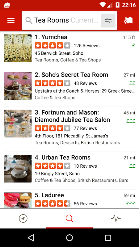 Yelp screenshot 2