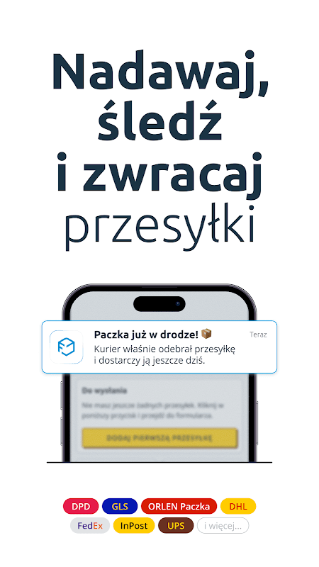 Furgonetka - nadawanie i śledzenie przesyłek screenshot 1