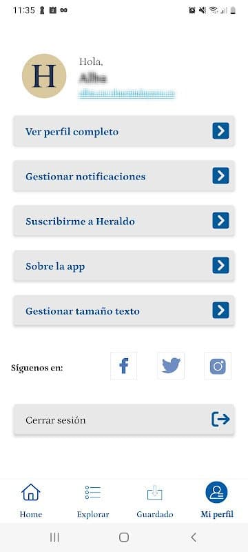 Heraldo de Aragón screenshot 3
