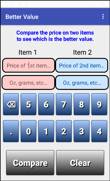 Better Value screenshot 1