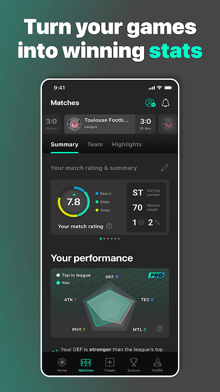 Tonsser Football screenshot 2
