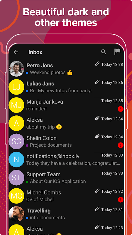 Inbox.lv screenshot 4