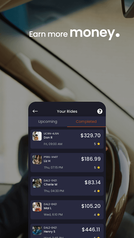 LUXY Driver: Drive & Earn screenshot 2