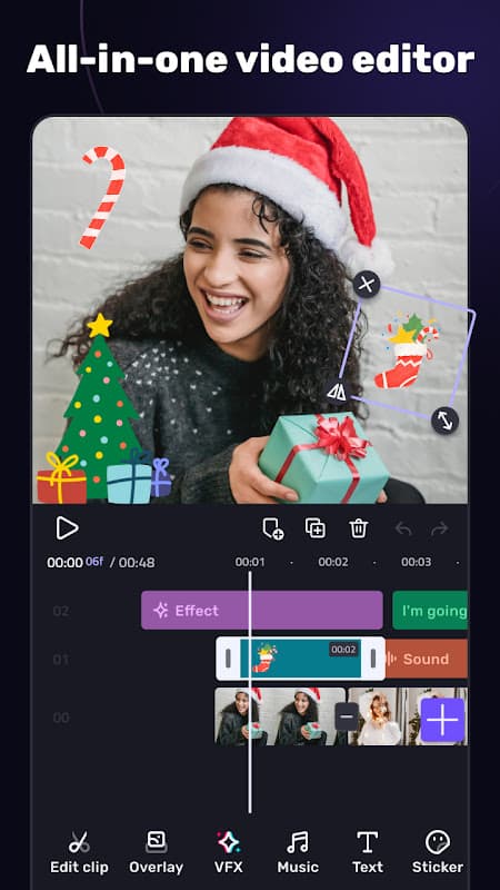VivaCut - Pro Video Editor APP screenshot 1