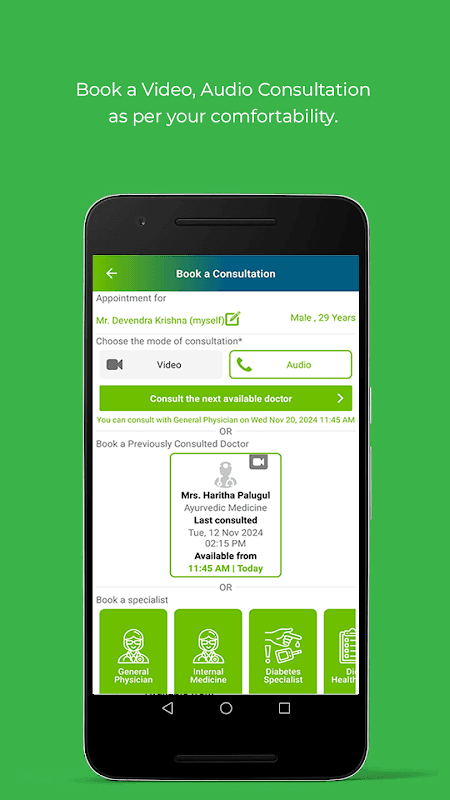 DocOnline Doctor Consultations screenshot 2