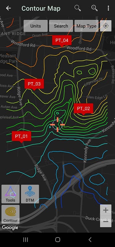 UTM Geo Map screenshot 4