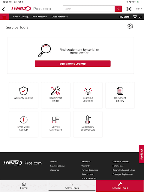 LennoxPros screenshot 6