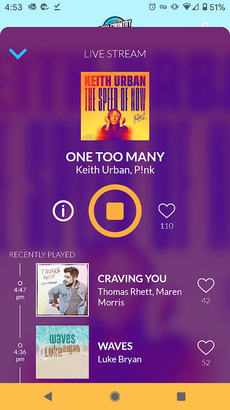 New Country 103.1 WIRK screenshot 2
