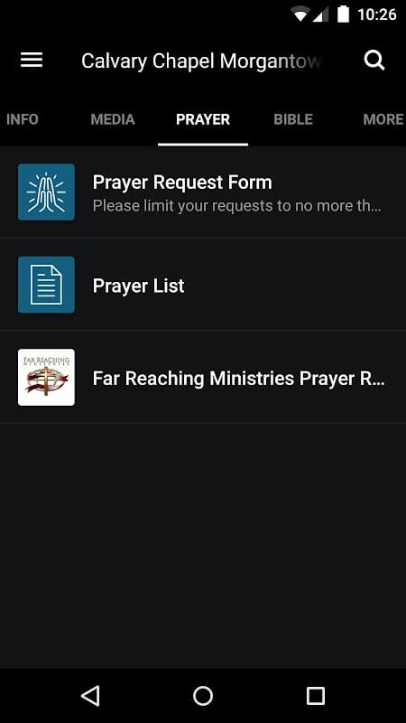 Calvary Chapel Morgantown WV screenshot 3
