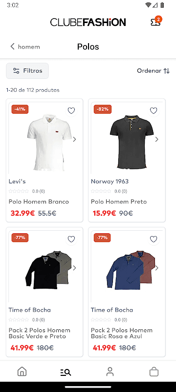 Clubefashion screenshot 3