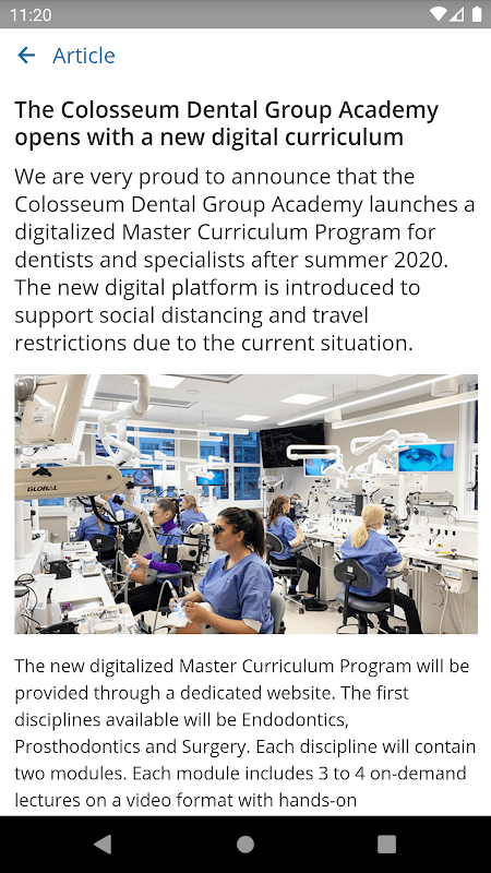 Colosseum Dental Group Hub screenshot 3