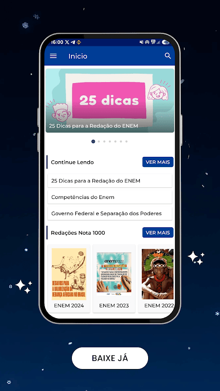 Redação Nota 1000 - ENEM 2026 screenshot 1
