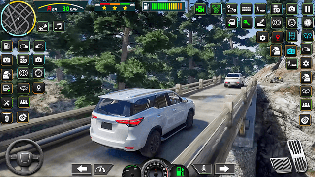 SUV 4x4 Offroad Jeep Games Sim screenshot 4