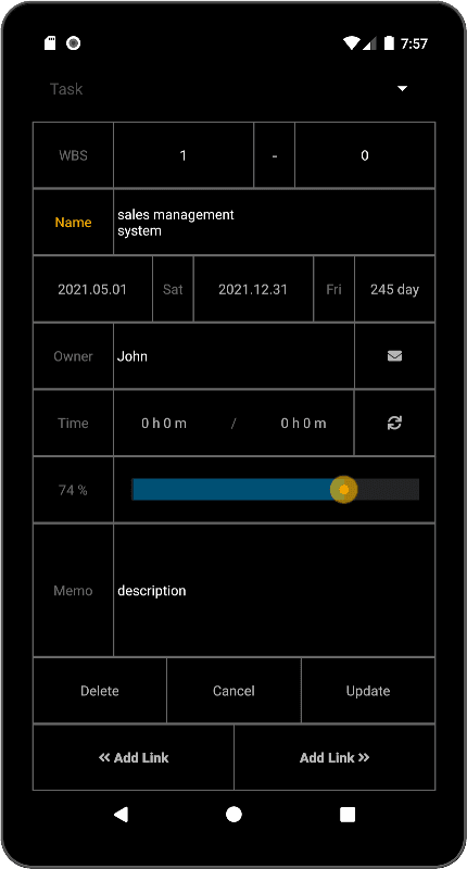 Gantt Chart screenshot 6
