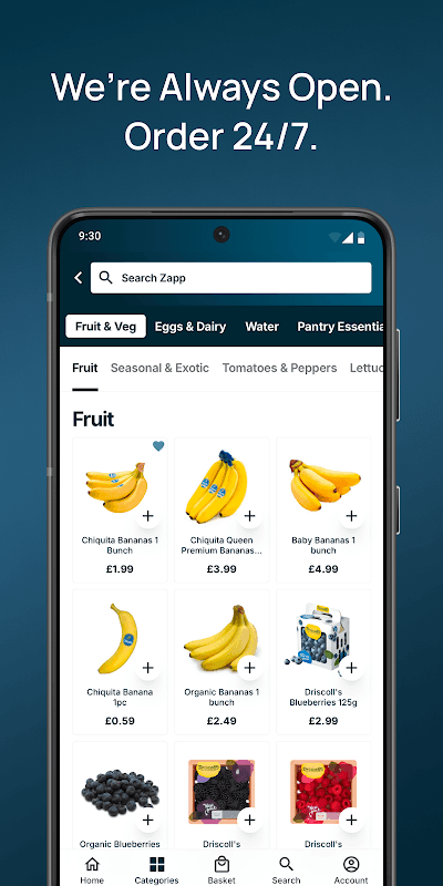 Zapp – 24/7 Drinks & Groceries screenshot 3