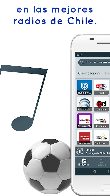Radio Chile - FM and Online Radio screenshot 2