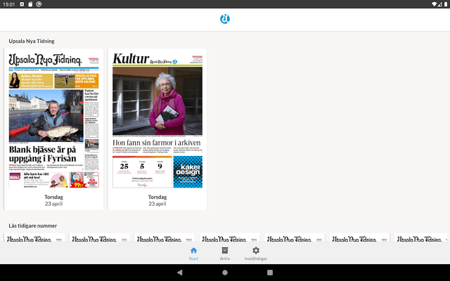 E-tidning UNT screenshot 5