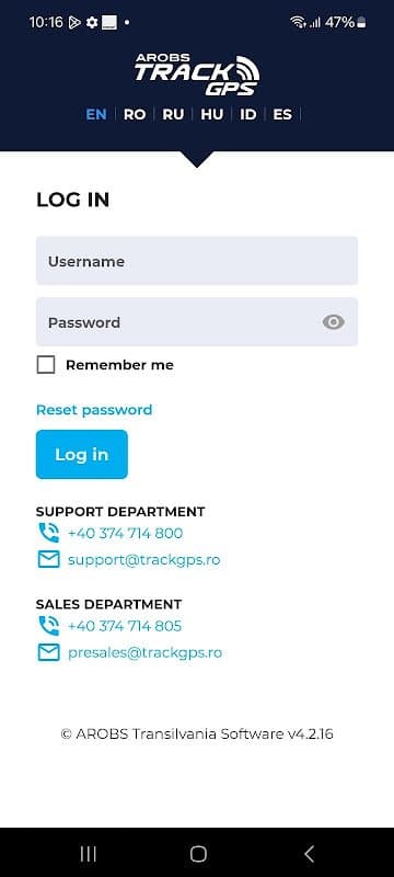 TrackGPS Fleet Management screenshot 1