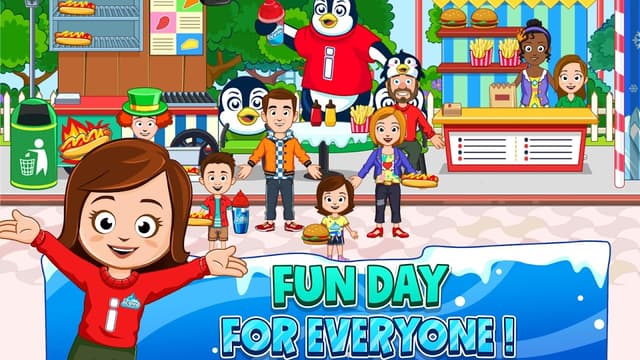 My Town: Fun Park kids game screenshot 4