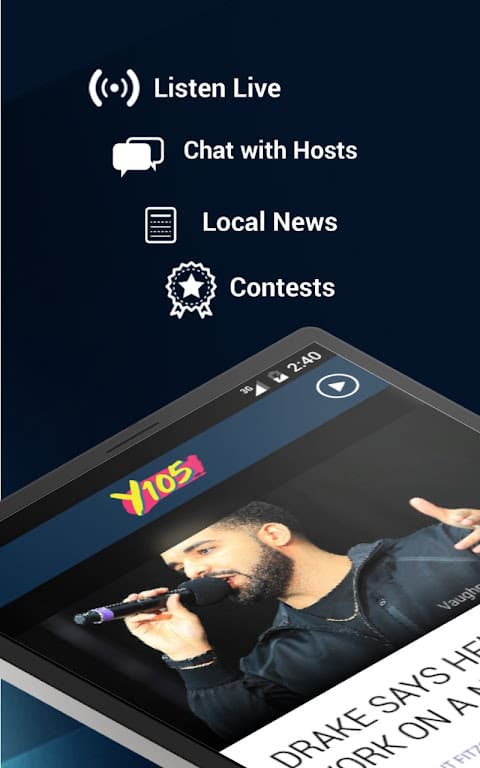 Y105 (KLYV) screenshot 4