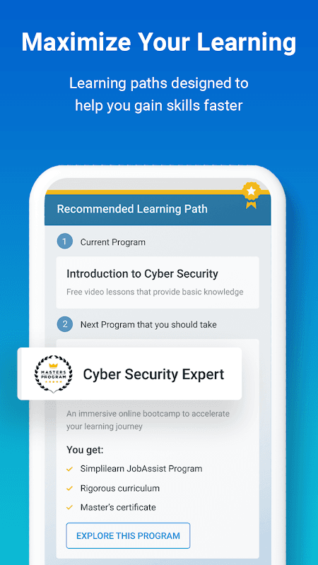 Simplilearn: Certified Courses screenshot 4