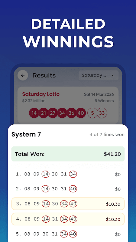 My Lotto Australia screenshot 4
